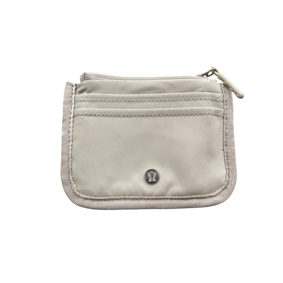 Lululemon Gray Zippered Pouch - Picture 1 of 5